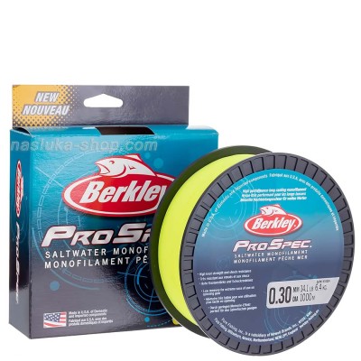 Монофилно влакно Berkley Pro Spec, Yellow Jaune, 1000 м