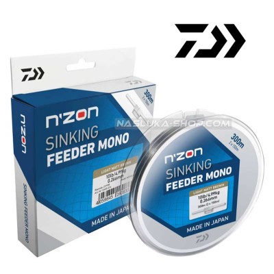 Влакно за фидер риболов Daiwa N'Zon Sinking Feeder Mono, 300 м