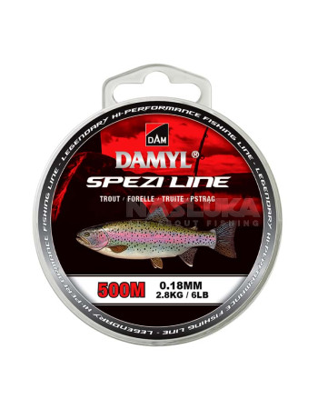 Монофилно влакно за пъстърва Damyl Spezi Line Trout, 500 м