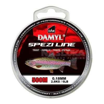 Монофилно влакно за пъстърва Damyl Spezi Line Trout, 500 м