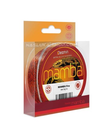Влакно за фидер риболов Delphin Mamba Feeder Fire, 200 м