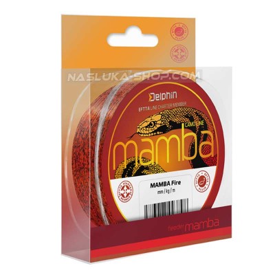 Влакно за фидер риболов Delphin Mamba Feeder Fire, 200 м