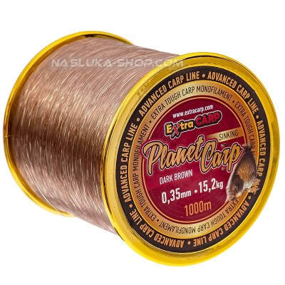 Монофилно потъващо влакно за шаран Extra Carp Planet Carp, 1000 м