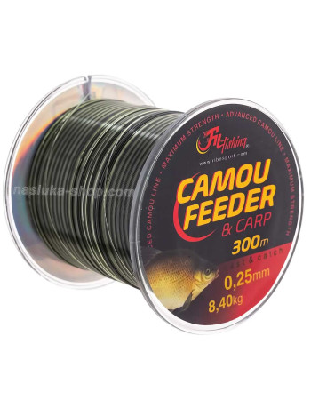 Влакно Fil Fishing Camou Feeder & Carp, 300 м