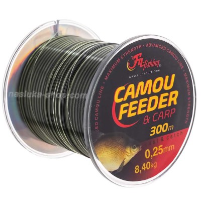 Влакно Fil Fishing Camou Feeder & Carp, 300 м