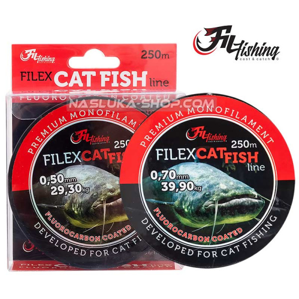 Монофилно влакно за сом Filex Catfish, 250 м — снимка 1