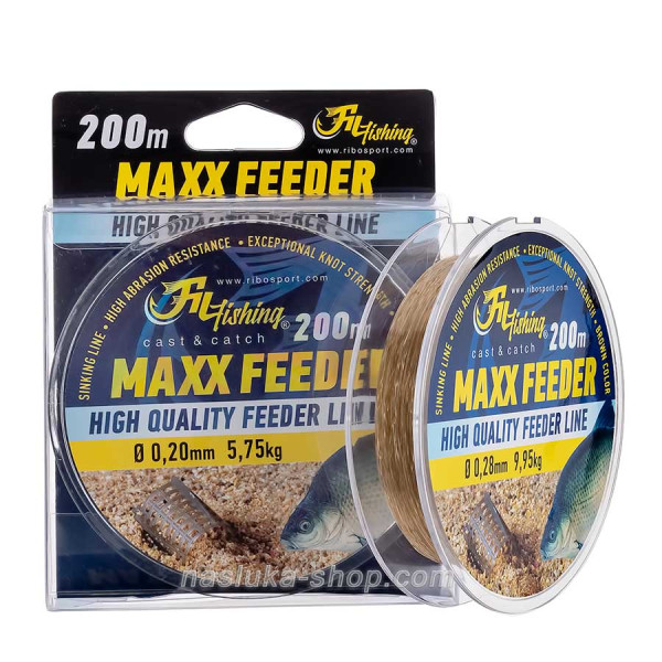 Влакно за фидер Fil Fishing Maxx Feeder, 200 м — снимка 1