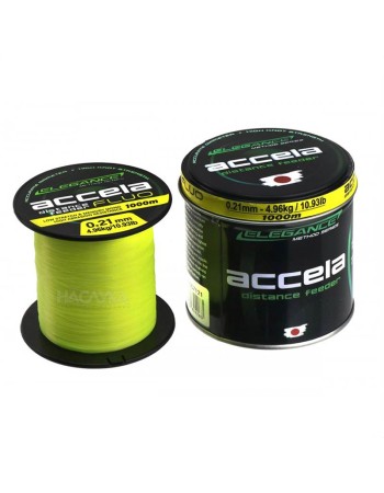 Монофилно влакно Formax Accela Distance Feeder Fluo, 1000 м