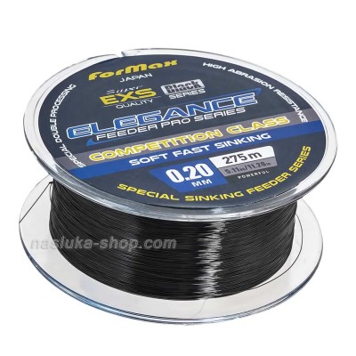 Влакно за фидер риболов Formax Elegance Feeder Pro Black, 275 м