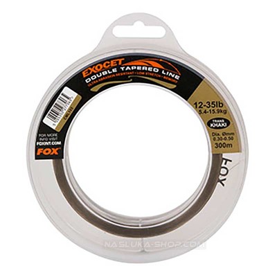 Монофилно влакно за риболов на шаран Fox Exocet Double Tapered Line, 300 м