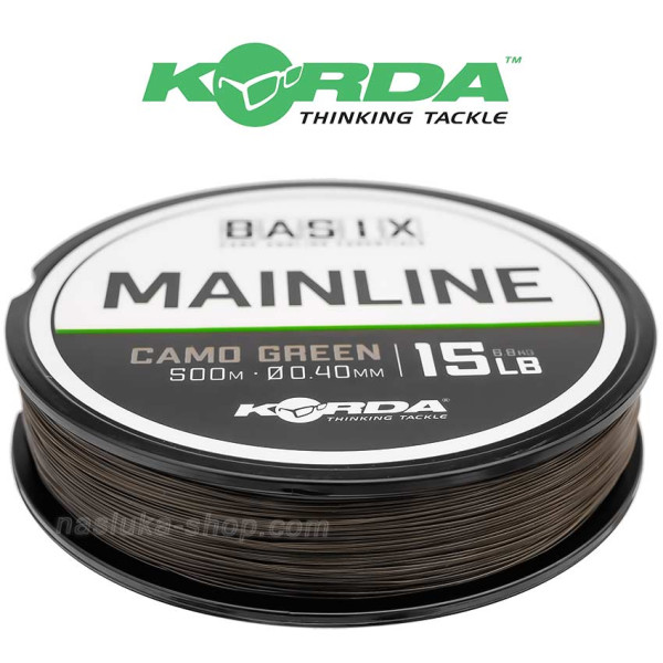 Монофилно влакно Korda 500 м, Camo Green, 500 м — снимка 2