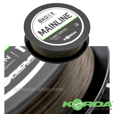 Монофилно влакно Korda 500 м, Camo Green, 500 м