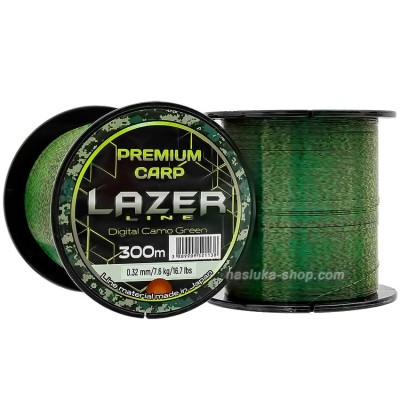 Монофилно шаранско влакно Lazer Premium Carp, 300 м