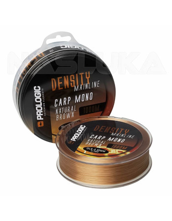 Монофилно влакно за риболов на шаран Prologic Density Carp Mono 1000 м, Natural Brown