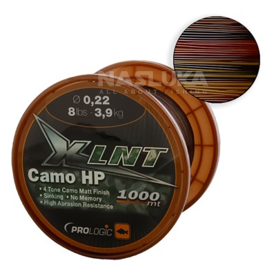 Монофилно шаранско влакно Prologic XLNT HP Camo, 1000 м