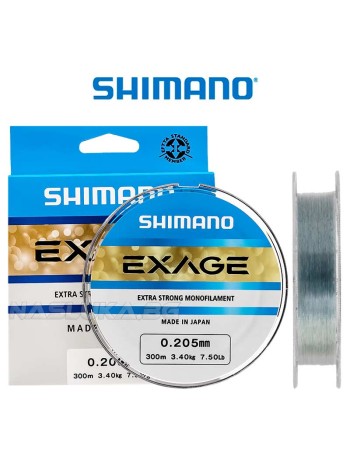 Монофилно влакно Shimano Exage, 300 м