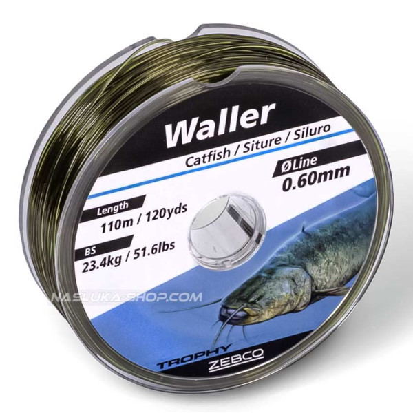 Влакно за риболов на сом Zebco Trophy Waller — снимка 2