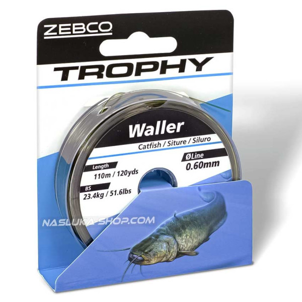 Влакно за риболов на сом Zebco Trophy Waller — снимка 4