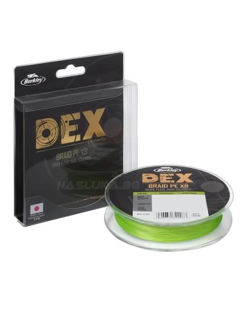 Японско плетено влакно Berkley Dex Braid PE X8, 150 м