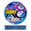 Плетено 8-нишково влакно Duel Hardcore Super X8 Multicolor, 200 м