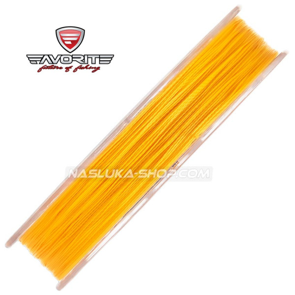 Плетено влакно Favorite Smart PE 4X 150 м, Fluo Orange — снимка 3