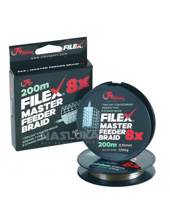 Плетено влакно Fil Fishing Filex Master Feeder Braid 8X, 200 м