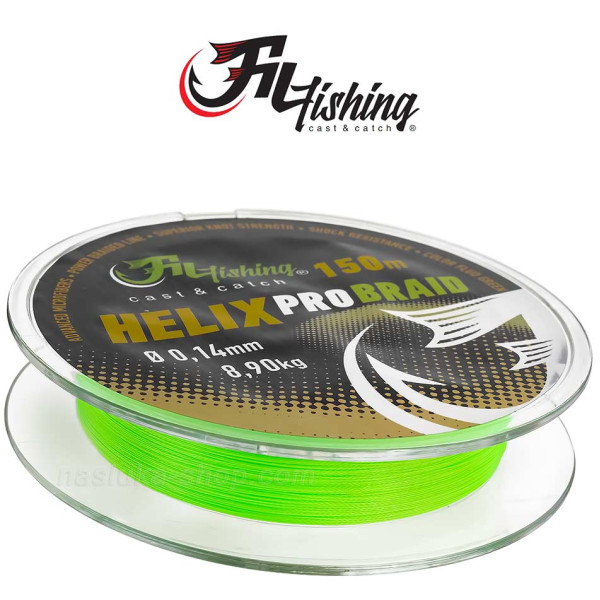 Плетено влакно за спининг Fil Fishing Helix Pro Braid, 150 м — снимка 2