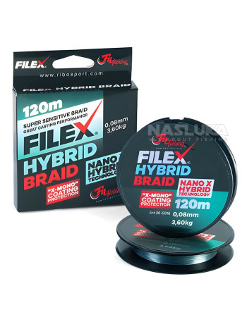 Плетено влакно Fil Fishing Filex Hybrid Braid, 120 м
