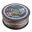 Плетено влакно за риболов на сом Fil Fishing Titan x8 Camou Braid, 250 м