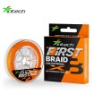 Плетено влакно Intech First Braid x8, 150 м, Orange
