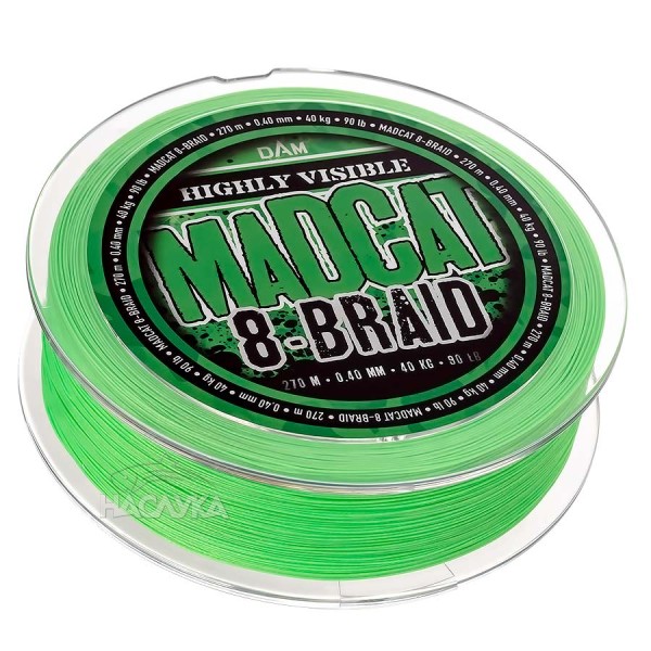 Плетено влакно за сом Madcat 8-Braid, 270 м — снимка 1