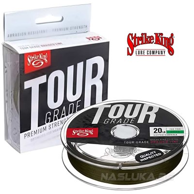 Плетено влакно за спининг риболов Strike King Tour Grade, Green