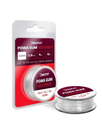 Ластик за фидер Delphin Powa Gum Absorber, Clear