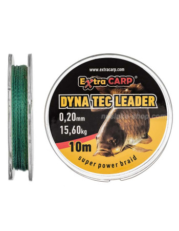 Плетено влакно за поводи Extra Carp Dyna Tec Leader, 10 м