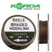 Плетено влакно за поводи Korda Basix Braided Hooklink, Camo Green