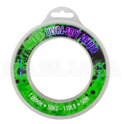 Монофилно влакно за поводи за сом Madcat Ultra-Soft Mono Leader, 50 м
