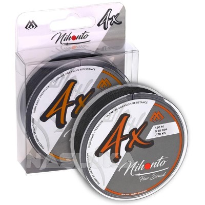 Плетено влакно за поводи Mikado Fine Braid, 15 м, Black