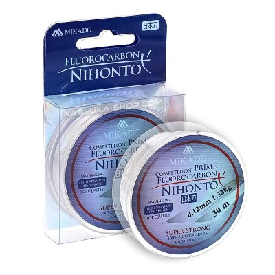 Флуорокарбон за поводи Mikado Nihonto Prime, 30 м