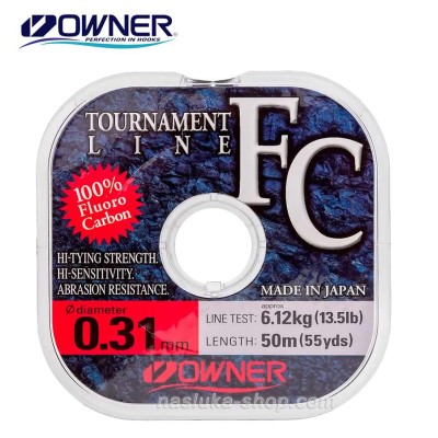 Флуорокарбон за поводи Owner Tournament, 50 м