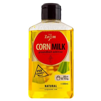 Течен атрактор Carp Zoom Corn Milk Extra 200 мл, Natural