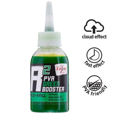 Гел Атрактор Carp Zoom R2 PVA Green Booster, Spice Krill