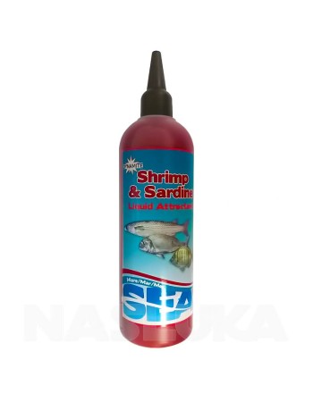 Течен атрактант Dynamite Baits Sea Liquid Attractant, Shrimp & Sardine, 300 мл