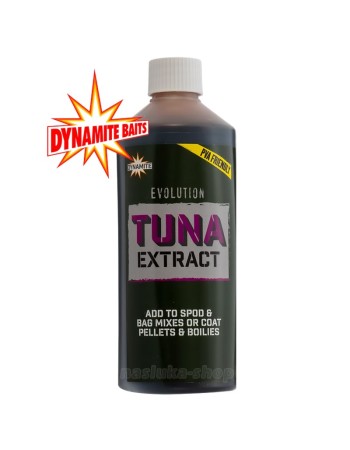 Течен атрактант за шаран Dynamite Baits Evolution 500 мл, Tuna Extract