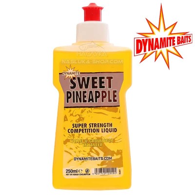 Течна добавка атрактант Dynamite Baits Liquid, Sweet Pineapple