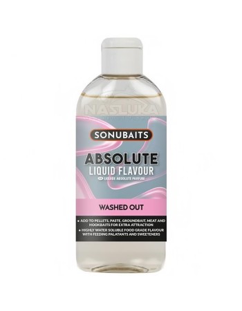 Течен аромат за стръв и захранка Sonubaits Absolute Liquid Flavour, Washed Out