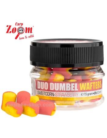 Балансирани дъмбели Duo Dumbel Wafters, Sweetcorn, Strawberry