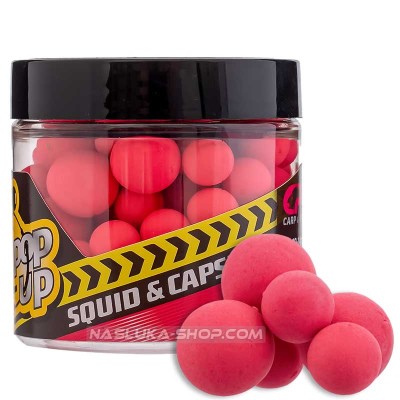 Плаващи топчета CPK Pop-Up 10-14 мм, Squid-Strawberry