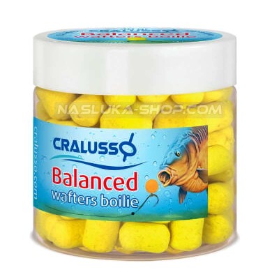 Балансирани дъмбели Cralusso Balanced Wafters Boilie, Fluo Pineapple