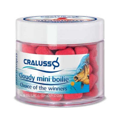 Pop-Up дъмбели Cralusso Cloudy Mini 8х12 мм, 20 г, Strawberry