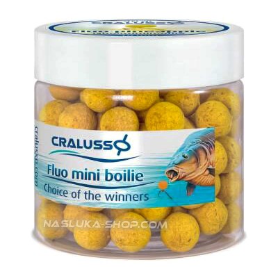 Pop-Up топчета Cralusso Fluo Mini Boilie, 40 г, Fluo Pineapple